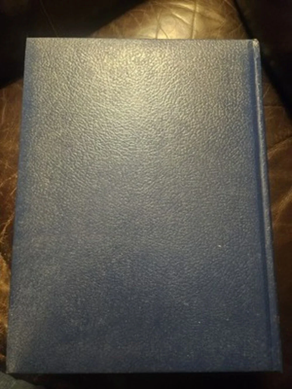 Masonic Freemason Large Holy Bible Blue In Excellent Cond Red Letter Ed 1988